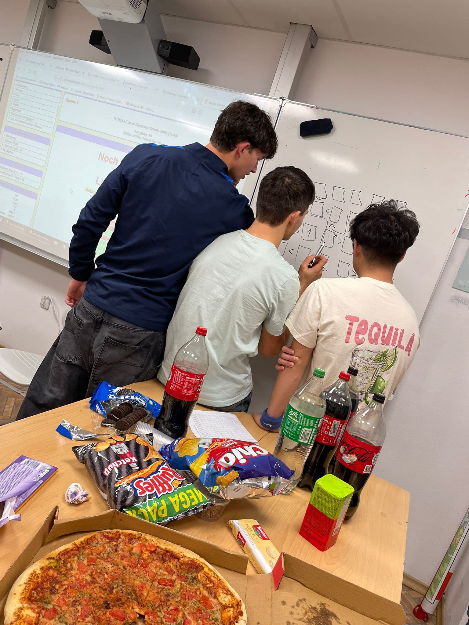 Teilnehmende der Langen Nacht der Mathematik