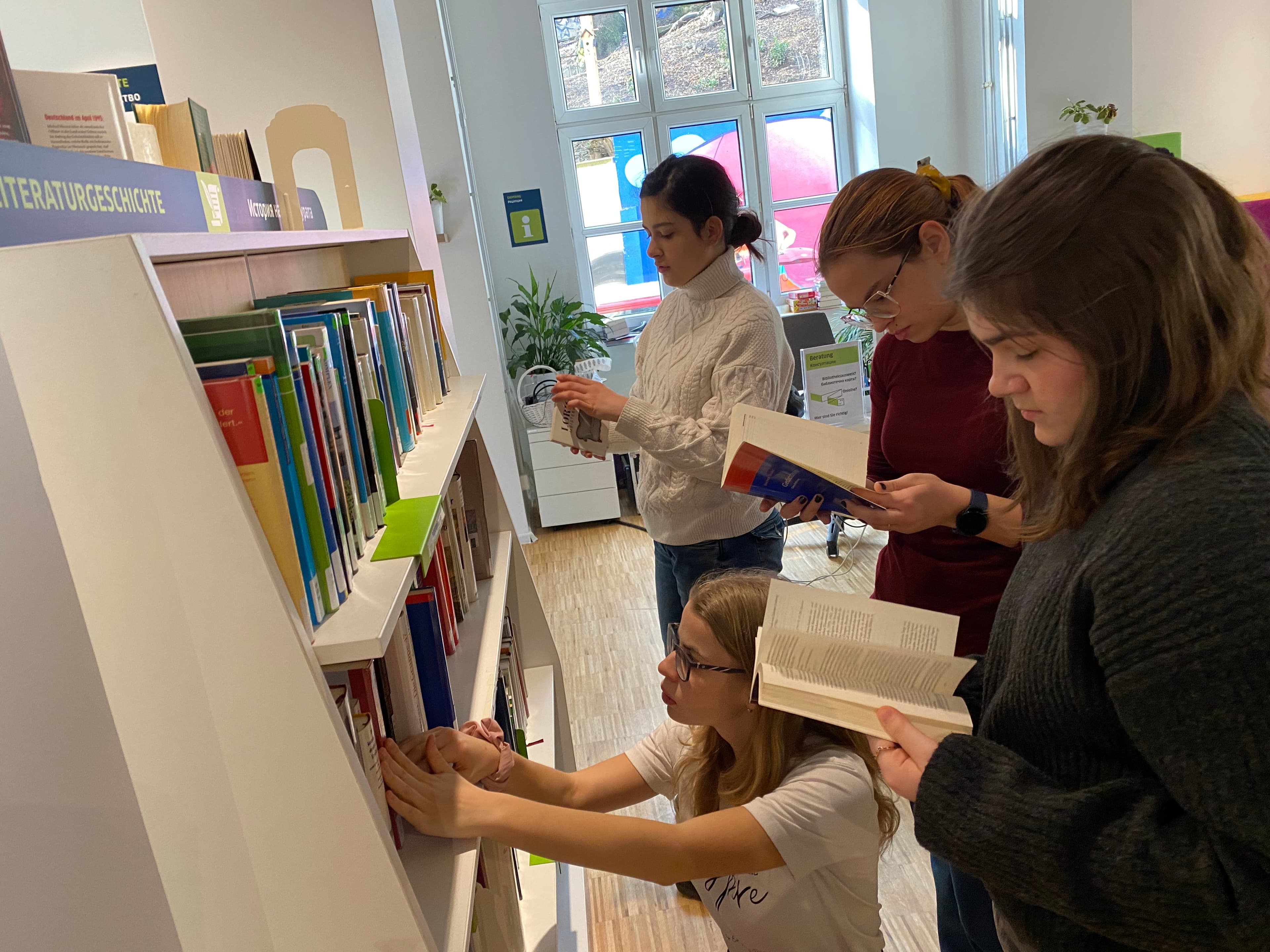 Deutschunterricht am Goethe-Institut: Expressionismus mit der Klasse 11E Bild 4