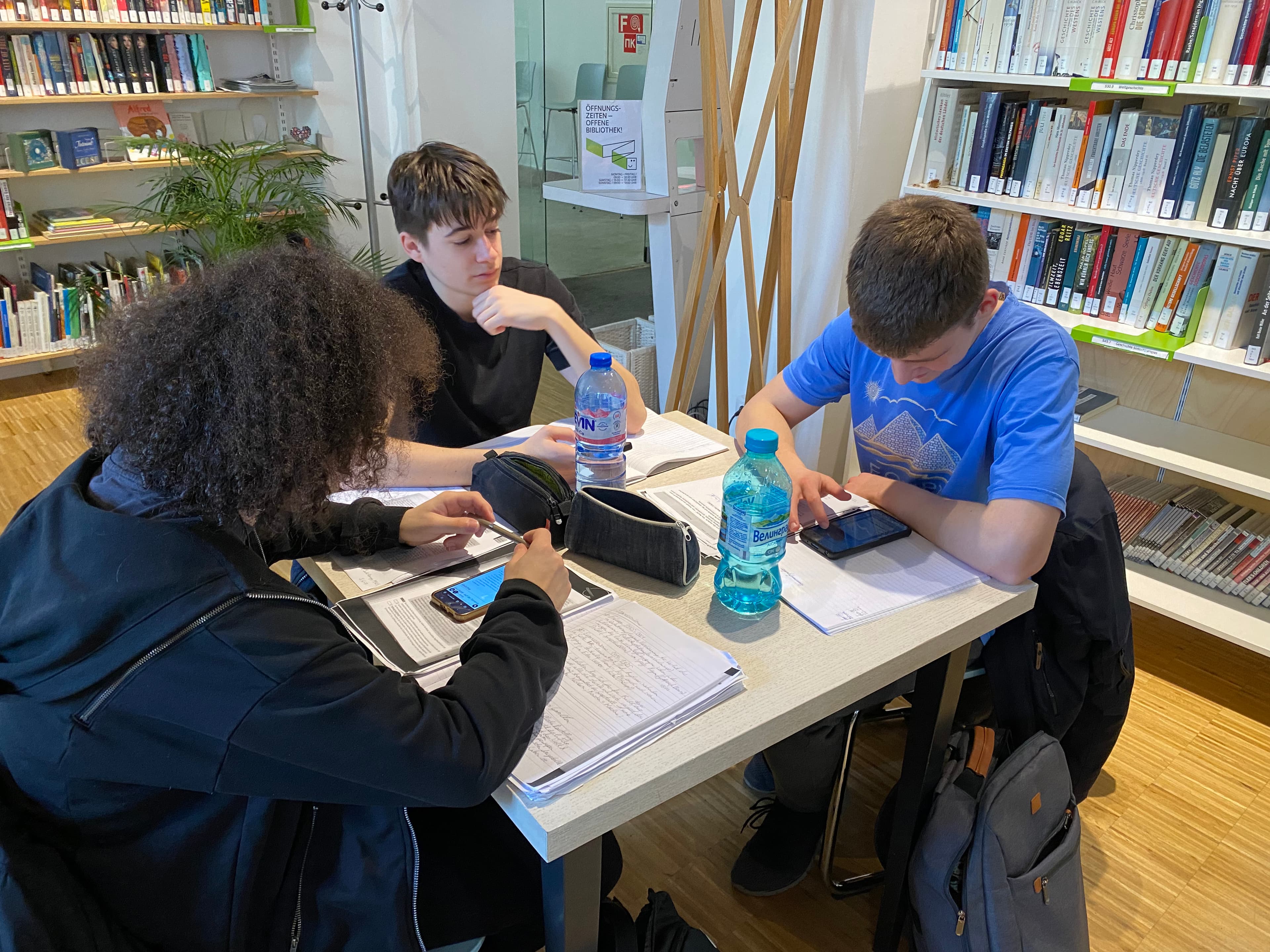 Deutschunterricht am Goethe-Institut: Expressionismus mit der Klasse 11E Bild 7